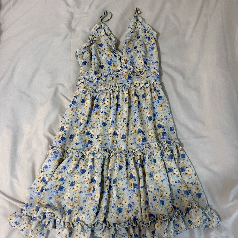 Floral print dress